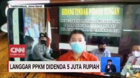 VIDEO: Langgar PPKM Didenda 5 Juta Rupiah