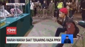 VIDEO: Marah-marah Saat Terjaring Razia PPKM