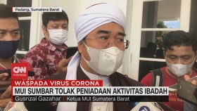VIDEO: MUI Sumbar Tolak Peniadaan Aktivitas Ibadah