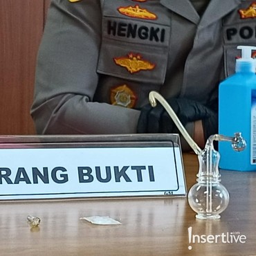Foto Penampakan Barang Bukti Kasus Narkoba Nia Ramadhani & Ardi Bakrie