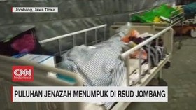 VIDEO: Puluhan Jenazah Menumpuk di RSUD Jombang