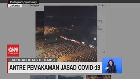 VIDEO: Jenazah Covid-19 Menumpuk