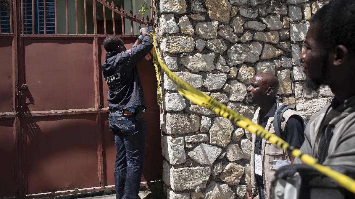 FOTO: Suasana Mencekam Usai Presiden Haiti Dibunuh