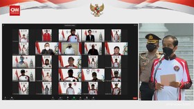 VIDEO: Presiden Jokowi Lepas 28 Atlet Olimpiade Tokyo