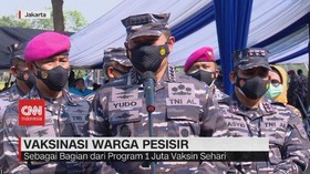 VIDEO: Vaksinasi Warga Pesisir