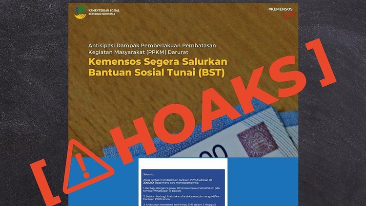 Hoaks Bansos