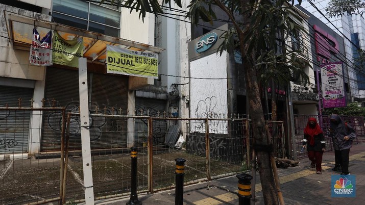 Ilustrasi ruko dijual (CNBC Indonesia/Andrean Kristianto)