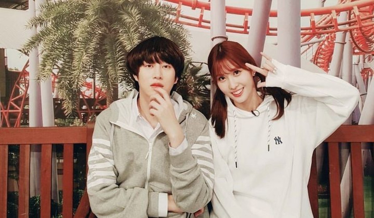 Kandasnya hubungan Momo TWICE dan Heechul Super Junior dibenarkan oleh agensi masing-masing&period; Yuk intip kembali momen mereka&excl;