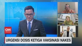 VIDEO: Urgensi Dosis Ketiga Vaksinasi Nakes