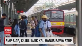 VIDEO: Siap-Siap, 12 Juli Naik KRL Harus Bawa STRP