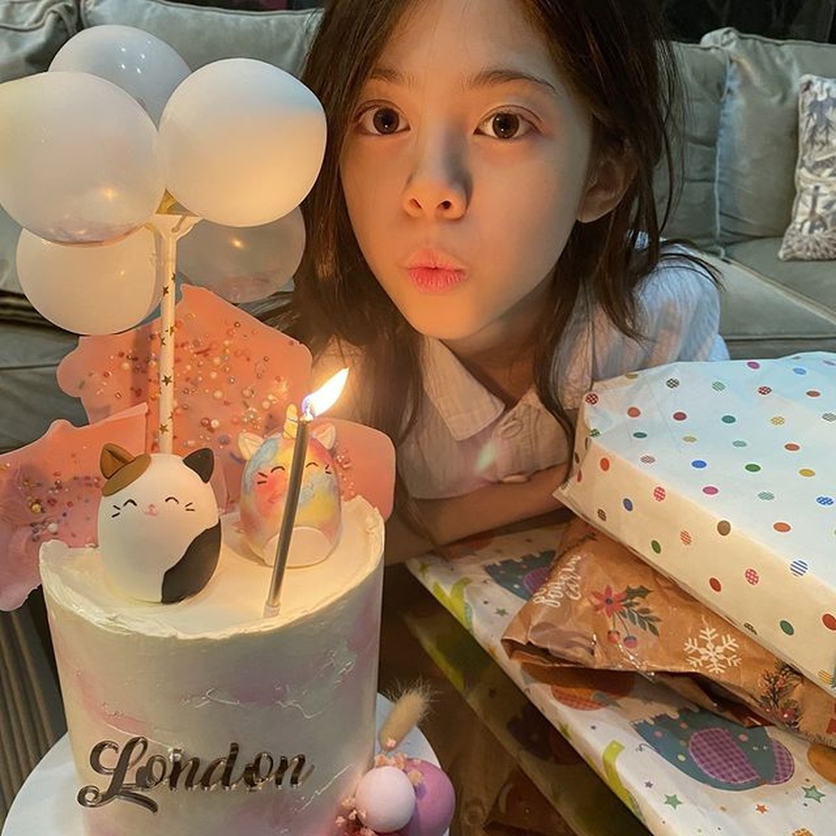 London Abigail anak kedua Wulan Guritno berulang tahun yang ke 11&period; Yuk kita intip potret cantiknya yang mulai beranjak dewasa&excl;