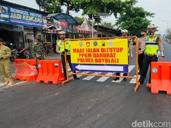 Di Rumah Saja Slur! 23 Titik Jalan di Boyolali Ini Ditutup