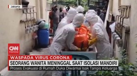 VIDEO: Seorang Wanita Meninggal Saat Isolasi Mandiri