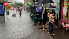 VIDEO: Badai Elsa Tenggelamkan Sebagian Wilayah New York