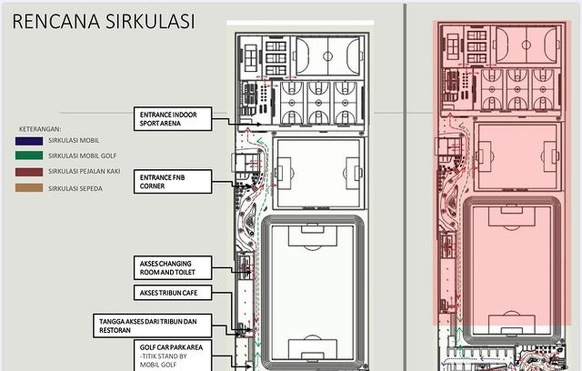Raffi Ahmad dikabarkan akan membangun sebuah sarana olahraga mewah&period; Yuk kita intip seperti apa desainnya&excl;