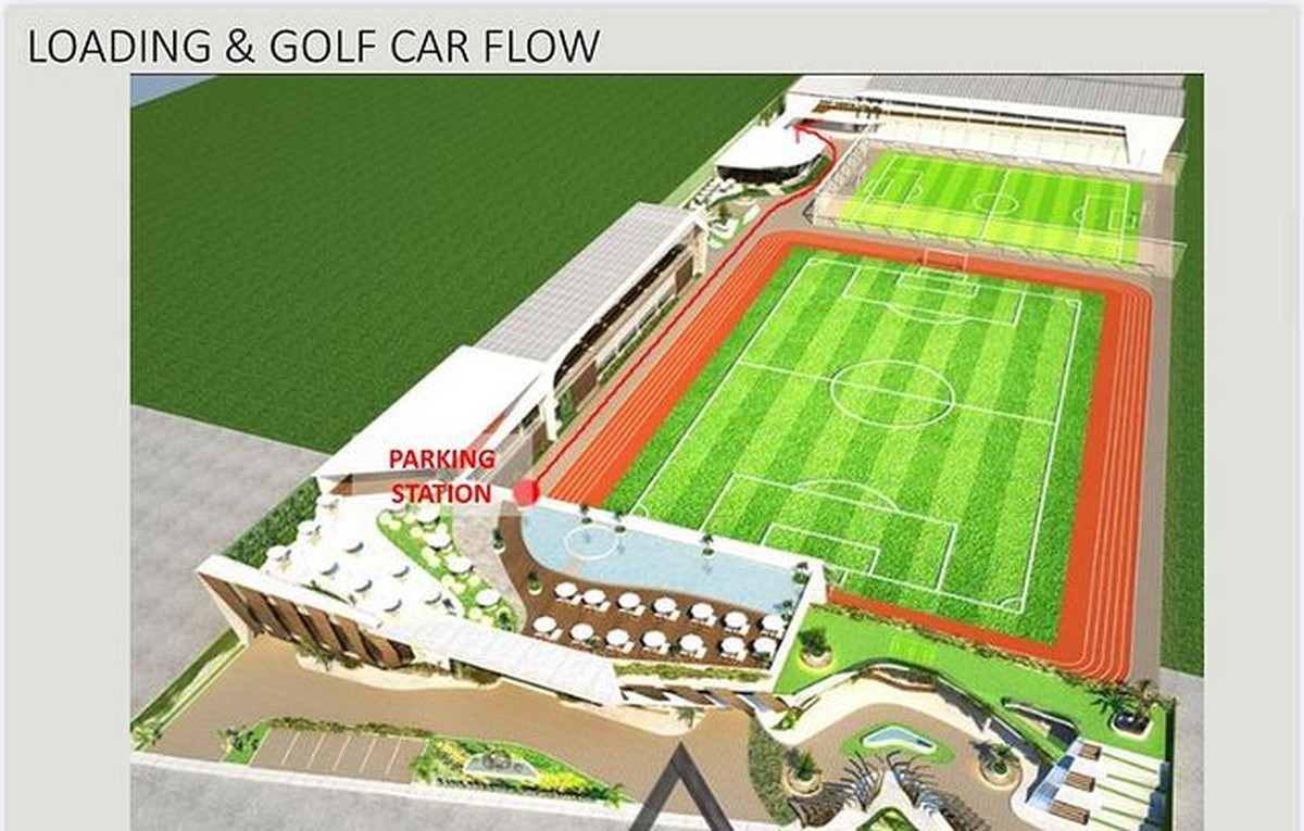 Raffi Ahmad dikabarkan akan membangun sebuah sarana olahraga mewah&period; Yuk kita intip seperti apa desainnya&excl;