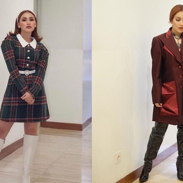 Intip 7 Style Kece Ayu Ting Ting Berdandan Ala Cewek Korea