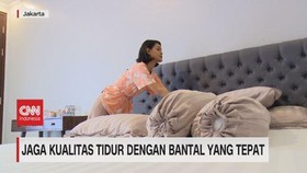 VIDEO: Jaga Kualitas Tidur Dengan Bantal Yang Tepat