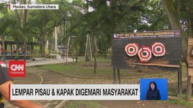 VIDEO: Lempar Pisau & Kapak Digemari Masyarakat