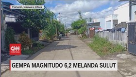 VIDEO: Gempa Magnitudo 6,2 Melanda Sulut