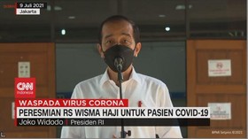VIDEO: Presiden Resmikan RS Wisma Haji Untuk Pasien Covid-19