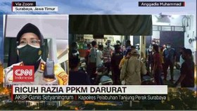 VIDEO: Razia PPKM Darurat, Aparat Diserang Warga