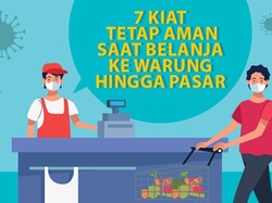 Corona Menggila, Simak 7 Kiat Tetap Aman Saat Belanja