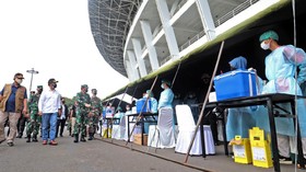 Ketua Satgas Bangga Warga Antusias Ikut Serbuan Vaksin di GBK