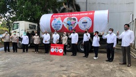 UID-GTG Kirim Bantuan 2.000 Ton Oksigen Cair ke Sejumlah RS