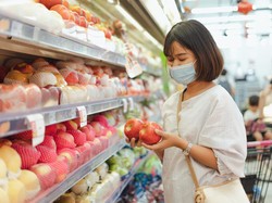 6 Cara Aman Belanja di Pasar-Supermarket Saat PPKM Darurat