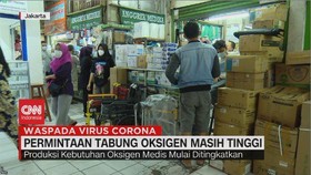 VIDEO: Ketersediaan Tabung Oksigen Di Pasaran