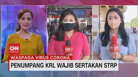 VIDEO: Penumpang KRL & Masuk Jakarta Wajib Sertakan STRP