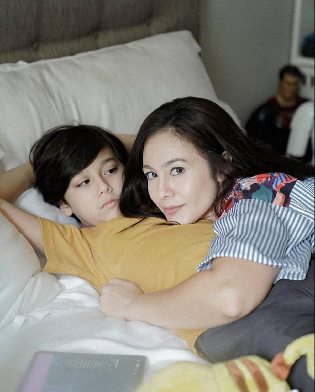 Alric putra bungsu Wulan Guritno dan Adilla Dimitri ketampananya curi perhatian&period; Yuk intip&excl;