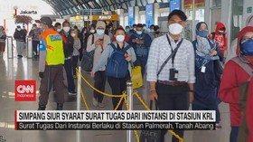 VIDEO: Simpang Siur Surat Tugas Dari Instansi Di Stasiun KRL