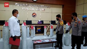 VIDEO: Polisi Tangkap 2 Pelaku Penimbunan Tabung Oksigen
