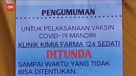 VIDEO: Vaksinasi Mandiri Berbayar Ditunda, Warga Kecewa