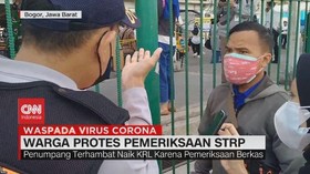 VIDEO: Warga Protes Pemeriksaan STRP