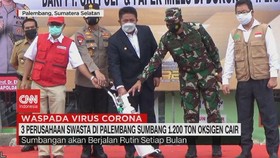 VIDEO: 3 Perusahaan Swasta Di Palembang Sumbang Oksigen