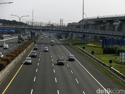 Contraflow Diberlakukan di KM 21-11 Tol Jagorawi Arah Jakarta