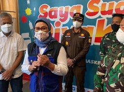 Apresiasi Vaksinasi Pertamina, Bupati Indramayu Ajak Warga Taat Prokes