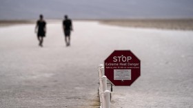 FOTO: Gelombang Panas Terburuk Terjang Death Valley AS