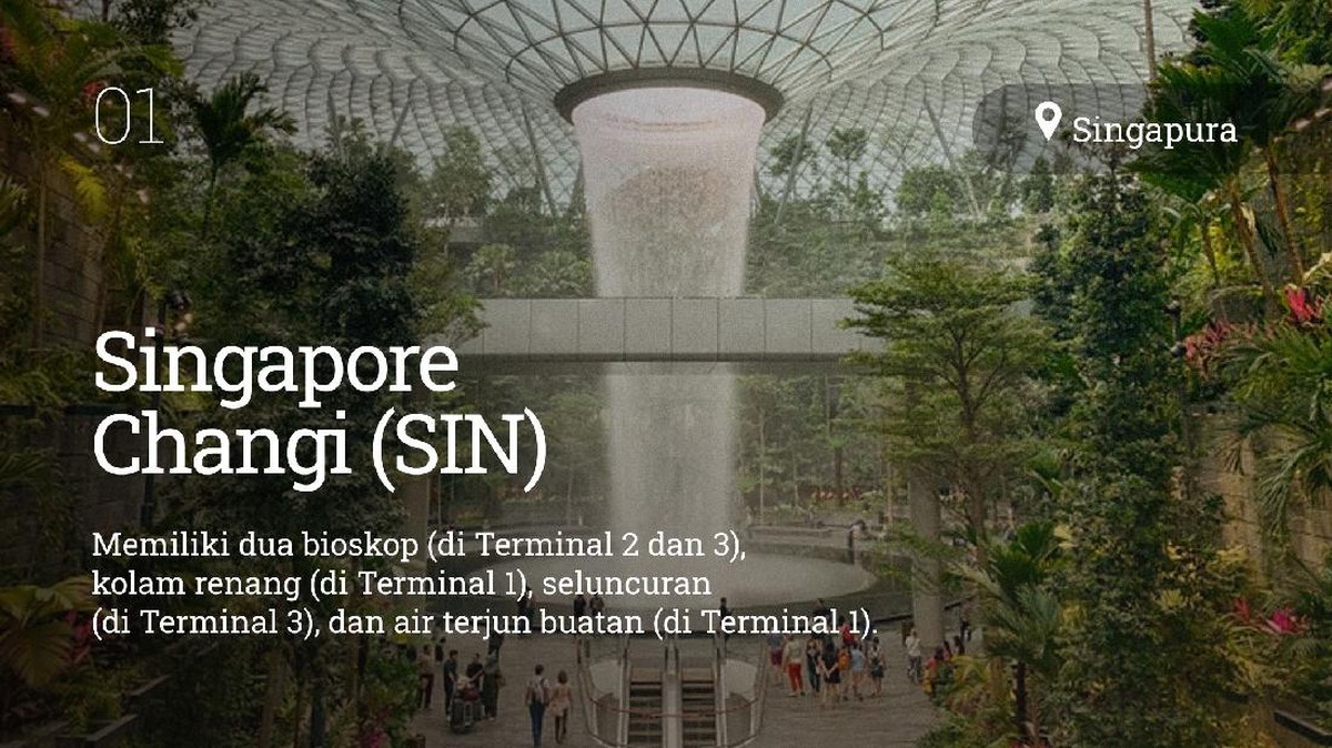 INTIP: 7 Fasilitas Unik Bandara, dari Bioskop sampai Golf