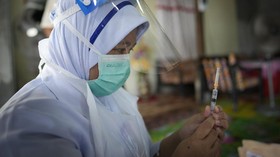 Vaksinasi di Lampung Tersendat, Sekda Akui Suplai Terbatas