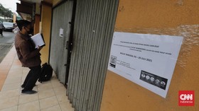 FOTO: Wajah Pertokoan ITC Fatmawati di Tengah PPKM Darurat