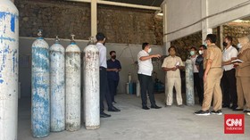 Staf Pabrik Positif Covid, Wagub Jatim Jamin Produksi Oksigen
