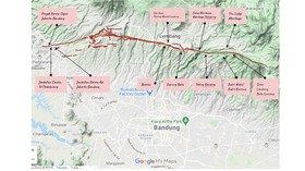 Dekat dari Bandung, Sesar Lembang Lebih Bahaya dari Cimandiri?