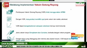 VIDEO: Ini Penjelasan Menkes Terkait Vaksinasi Berbayar