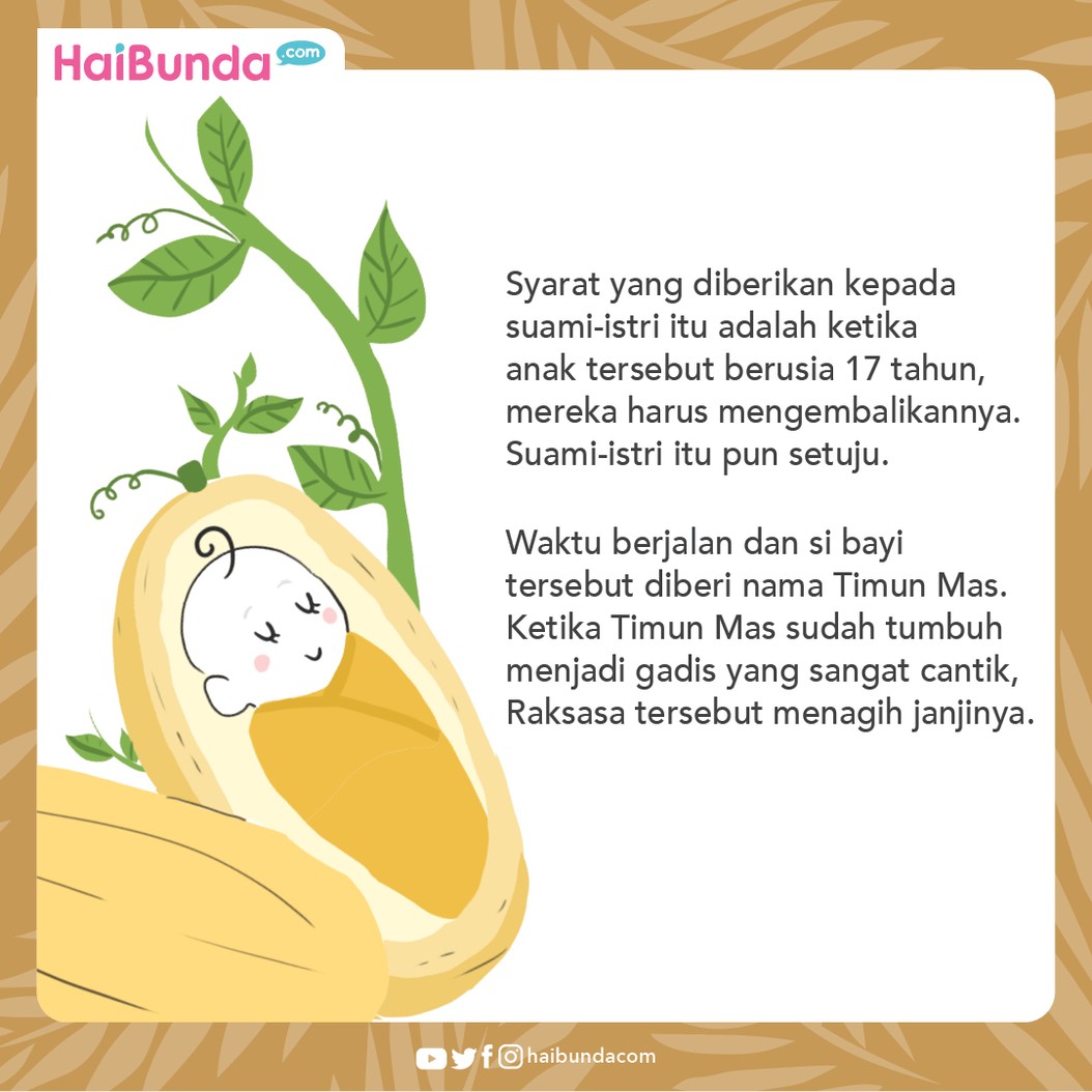 Cerita Nusantara Timun Mas