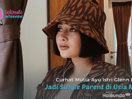 Curhat Mutia Ayu Istri Glenn Fredly Jadi Single Parent di Usia Muda