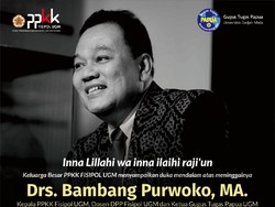 Pakar Ilmu Pemerintahan UGM Bambang Purwoko Meninggal Positif Corona